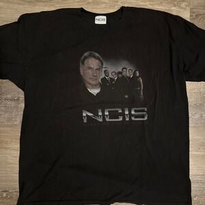 2013 Official NCIS TV Series Graphic T Shirt Black‎ Mens Size L/XL